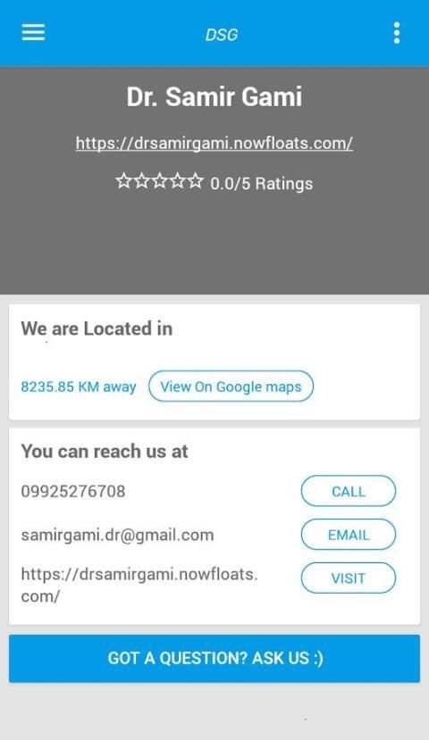 Dr Samir Gami स्क्रीनशॉट 3