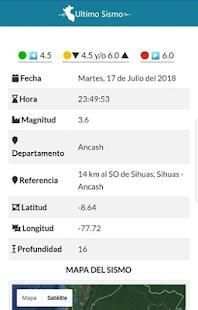 Ultimo Sismo screenshot 2