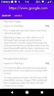 Web Page Speed Test screenshot 1