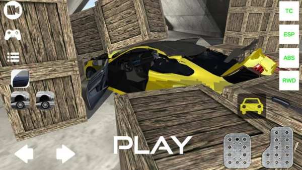 Real 3D Car Simulator स्क्रीनशॉट 1