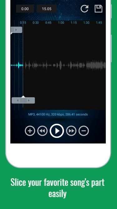 Audio cutter screenshot 3