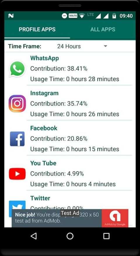 SocialScore - Know your social media usage score screenshot 3