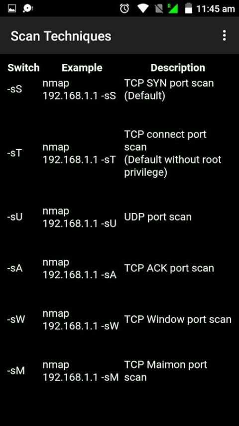 Nmap Command screenshot 7