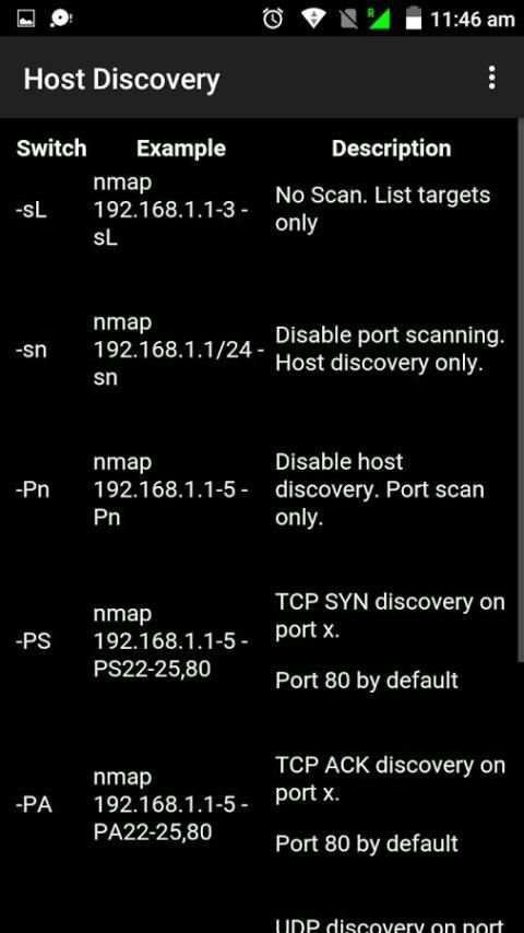 Nmap Command screenshot 5