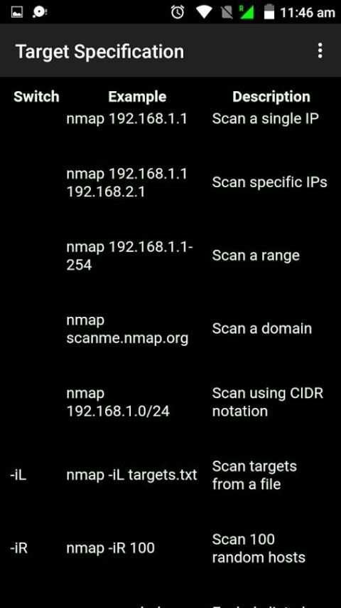 Nmap Command screenshot 4