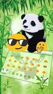 Panda Bamboo Keyboard स्क्रीनशॉट 1