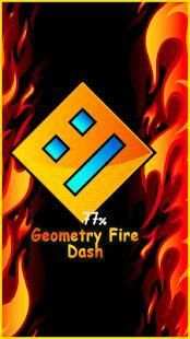 Geometry Flame Dash * स्क्रीनशॉट 2