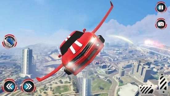 Moto Robot Transformation: Flying Car Robot Games स्क्रीनशॉट 2