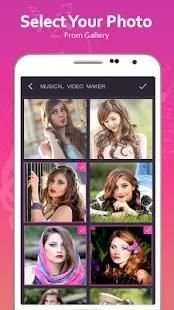 Musical Video maker screenshot 1