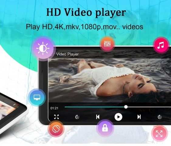 HD Video Player 2020 : X HD Video Player स्क्रीनशॉट 3