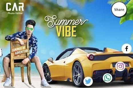 Car Photo Editor 2018 स्क्रीनशॉट 5