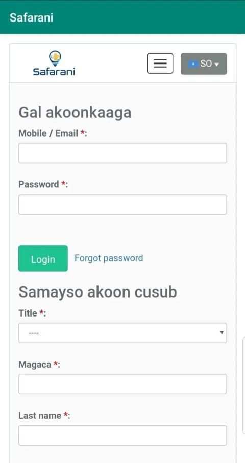 Safarani screenshot 3