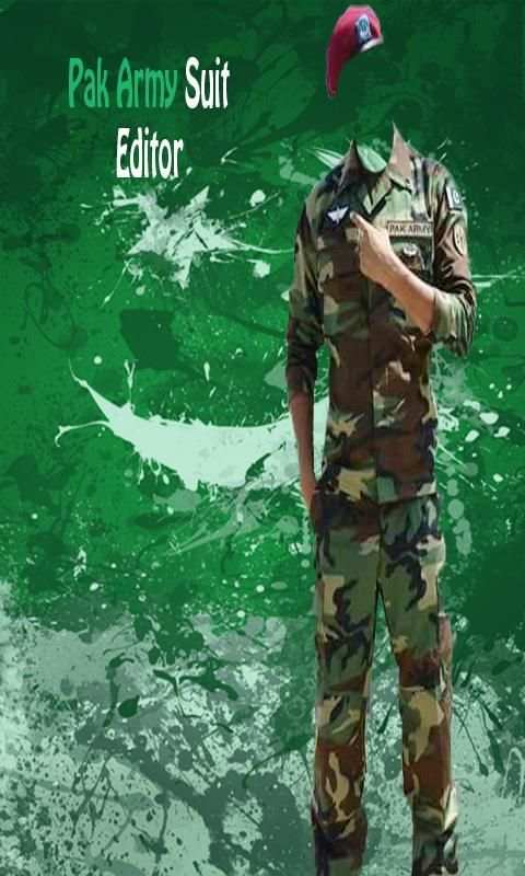 Pak Commando Army Suit Editor 2020 screenshot 3