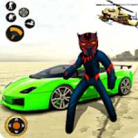 US Panther Stickman Rope Hero Crime Town