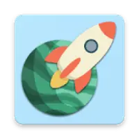 Rocket ship launch - construction game cartoon for children about