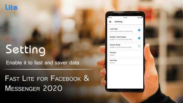 Fast Lite for Facebook & Messenger 2020 screenshot 4