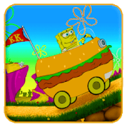 Sponge Car climb Racing - sponge-boob games free icon