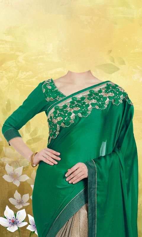 Women Saree Photo Suit screenshot 1