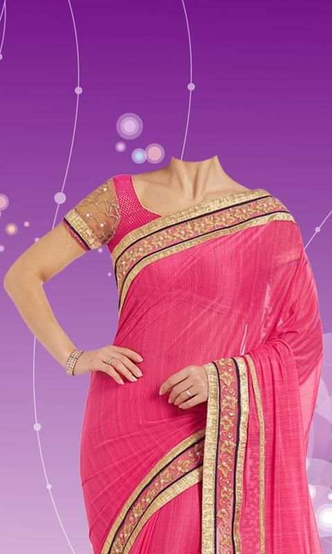 Women Saree Photo Suit screenshot 3