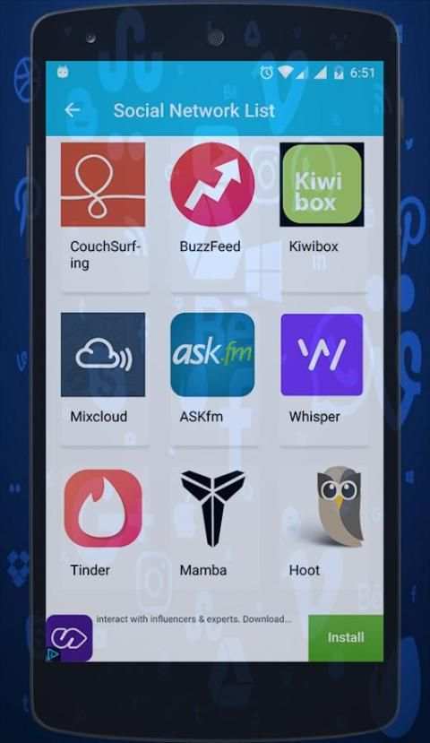 All Social Network (Social Media Connection) screenshot 3