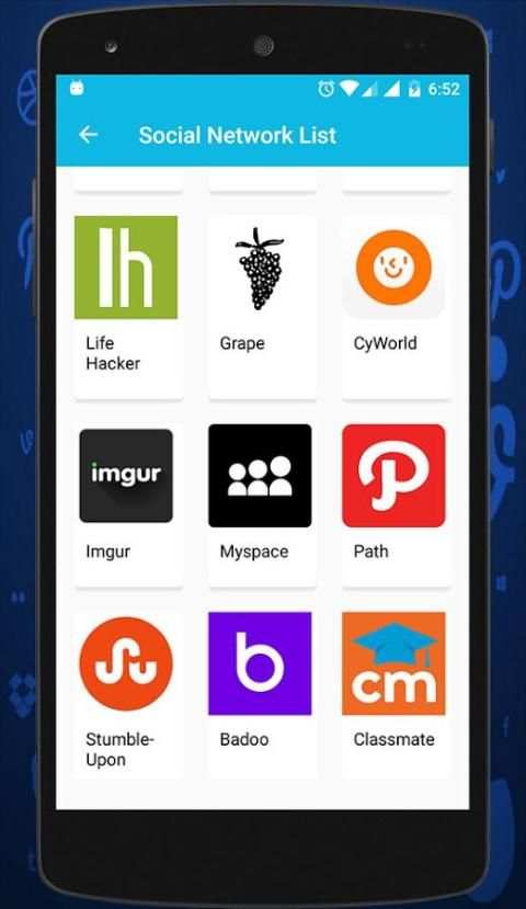 All Social Network (Social Media Connection) screenshot 2