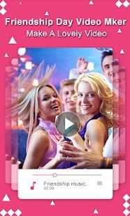 FriendshipDay VideoMaker-Create Slides with Music स्क्रीनशॉट 4