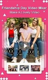 FriendshipDay VideoMaker-Create Slides with Music स्क्रीनशॉट 3