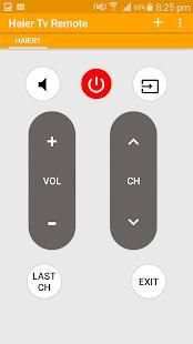 Haier Tv Remote स्क्रीनशॉट 3