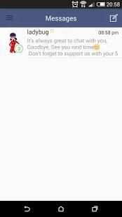 Chat Messenger With Ladybug screenshot 1
