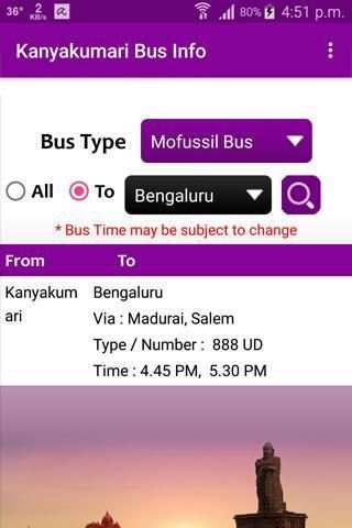 Kanyakumari Bus Info screenshot 7