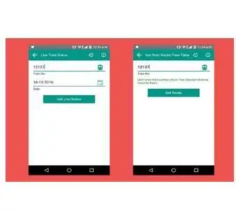 Live Train Status and Spot Booking screenshot 1