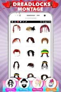 Dreadlocks Hair Photo Montage screenshot 4
