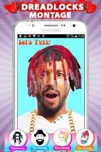 Dreadlocks Hair Photo Montage screenshot 3