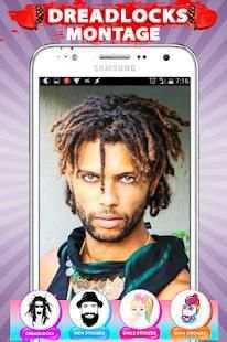 Dreadlocks Hair Photo Montage screenshot 2