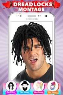 Dreadlocks Hair Photo Montage screenshot 1