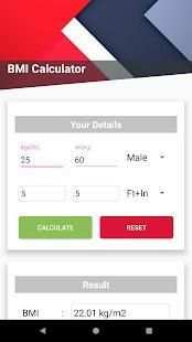 BMI Calculator & 5 Free Health Calculator Apps screenshot 5