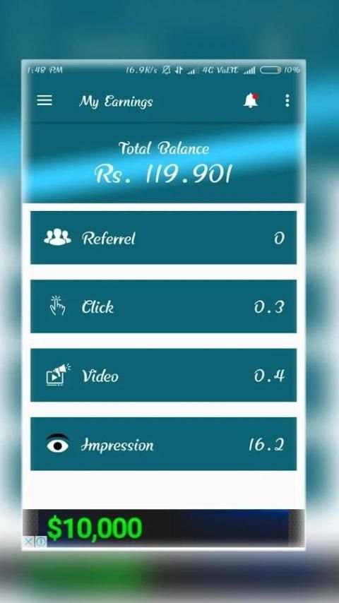 Earn cash wallet स्क्रीनशॉट 3