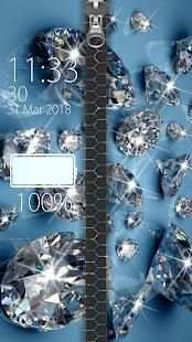 Diamond Zipper Lock screenshot 2