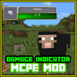 ikon Damage Indicator Mod MCPE