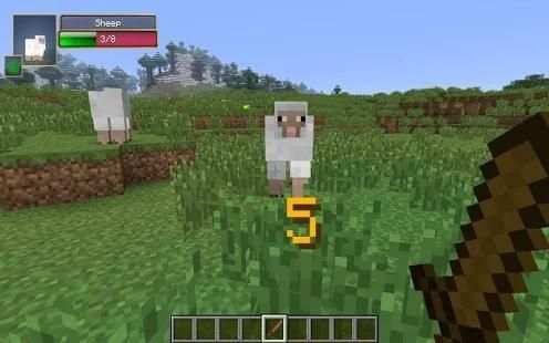 Damage Indicator Mod MCPE screenshot 2