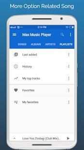 Max Music Player screenshot 2