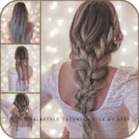 Girls Hairstyle New tutorial Step By Step 2018 on 9Apps