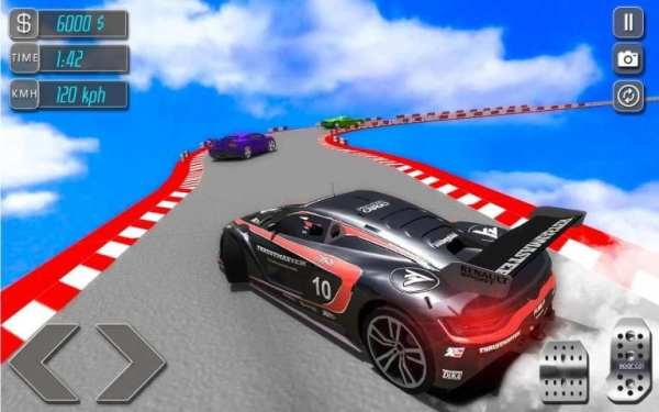 Superheroes Car Stunts Racing स्क्रीनशॉट 5