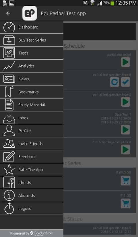 EduPadhai Test App скриншот 5