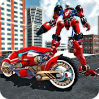 Real Motorbike Transform Robot