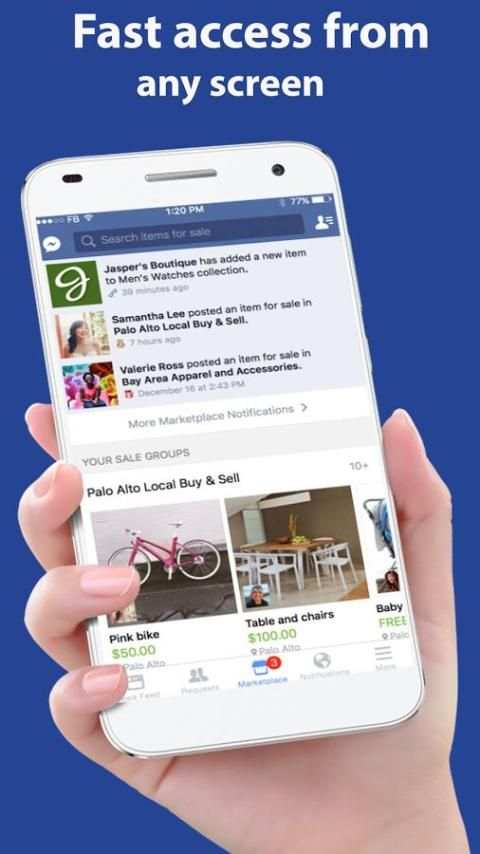 Lite for Facebook & Messenger स्क्रीनशॉट 1