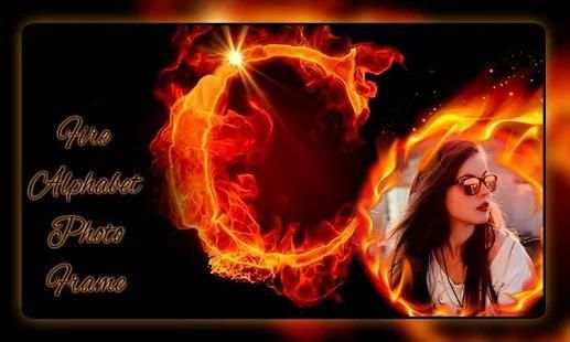 Fire Text Photo Editor : Frames screenshot 5