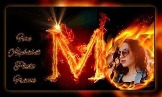 Fire Text Photo Editor : Frames screenshot 4