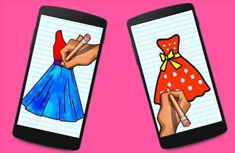 How To Draw Dresses screenshot 1
