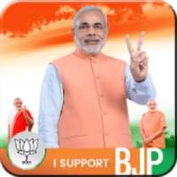 BJP DP Maker - Support BJP - bjp photo photo frame on 9Apps